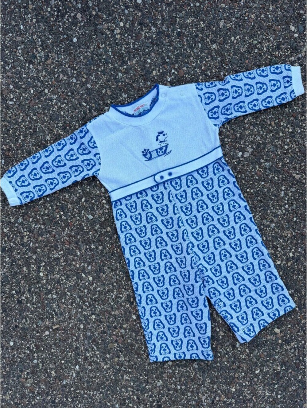 Vintage Healthtex Toddler Boy Romper Size 24 Months